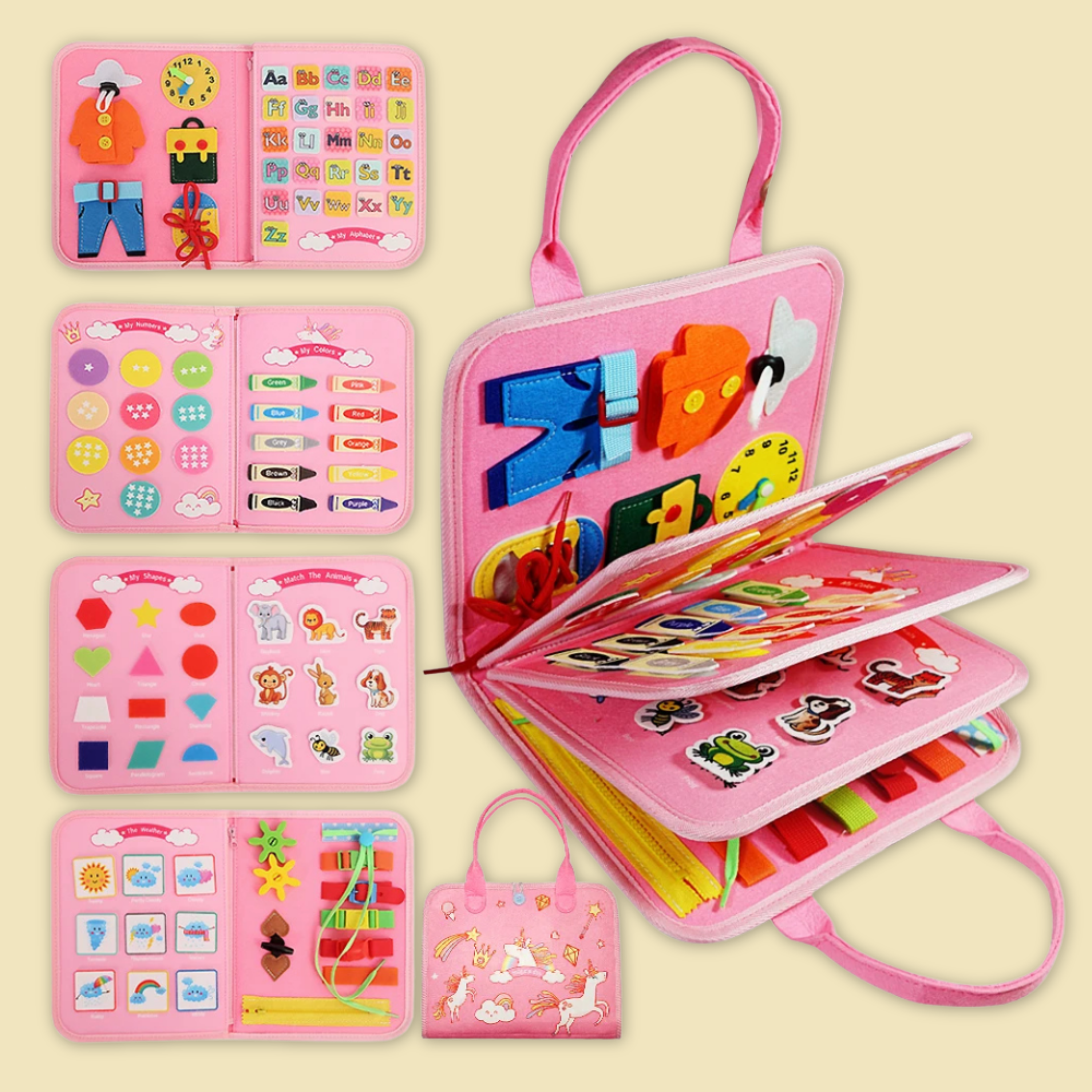 Busy Board - Unicorn
